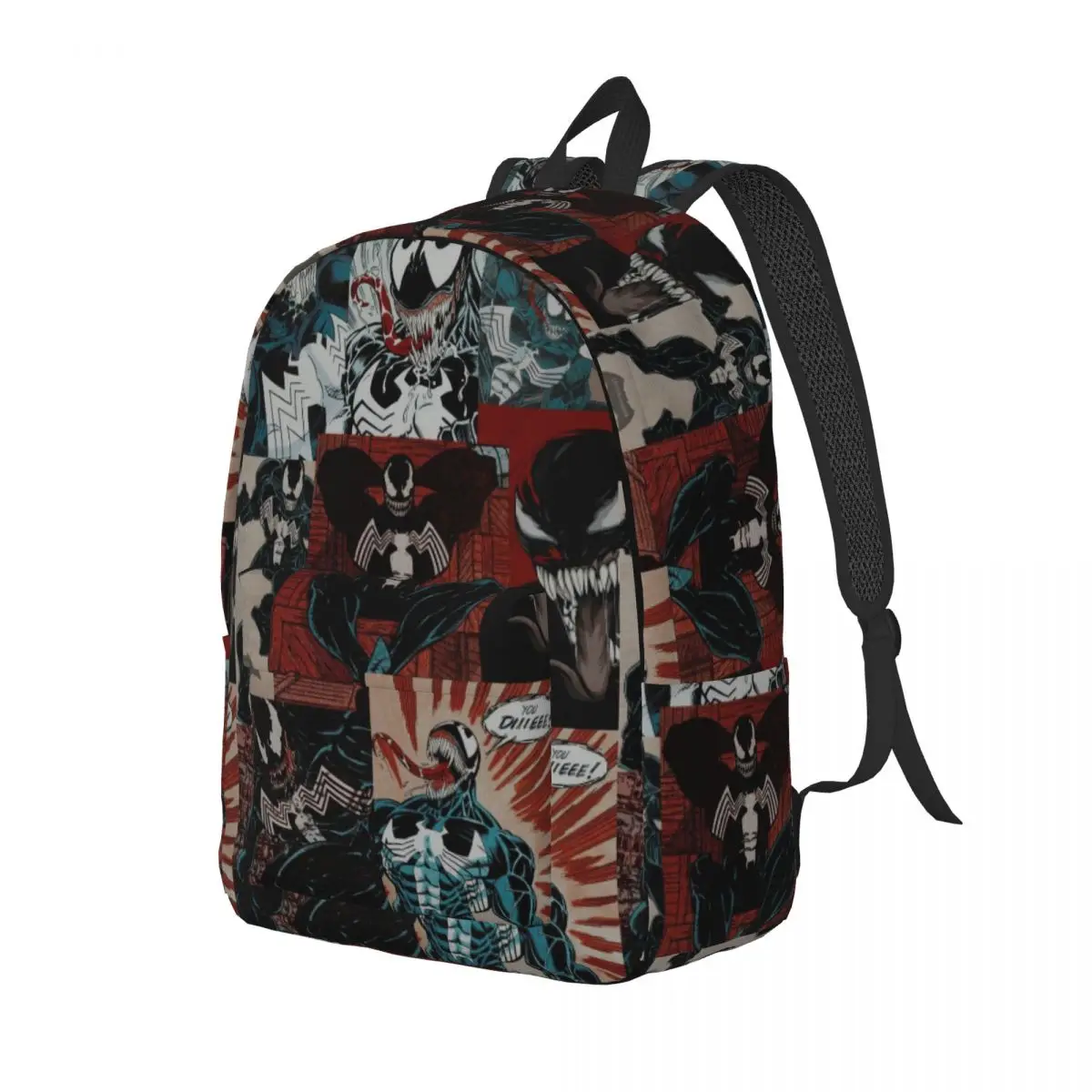 Custom Venom Comic Laptop Backpack Women Men Casual Bookbag for College School Students Bag