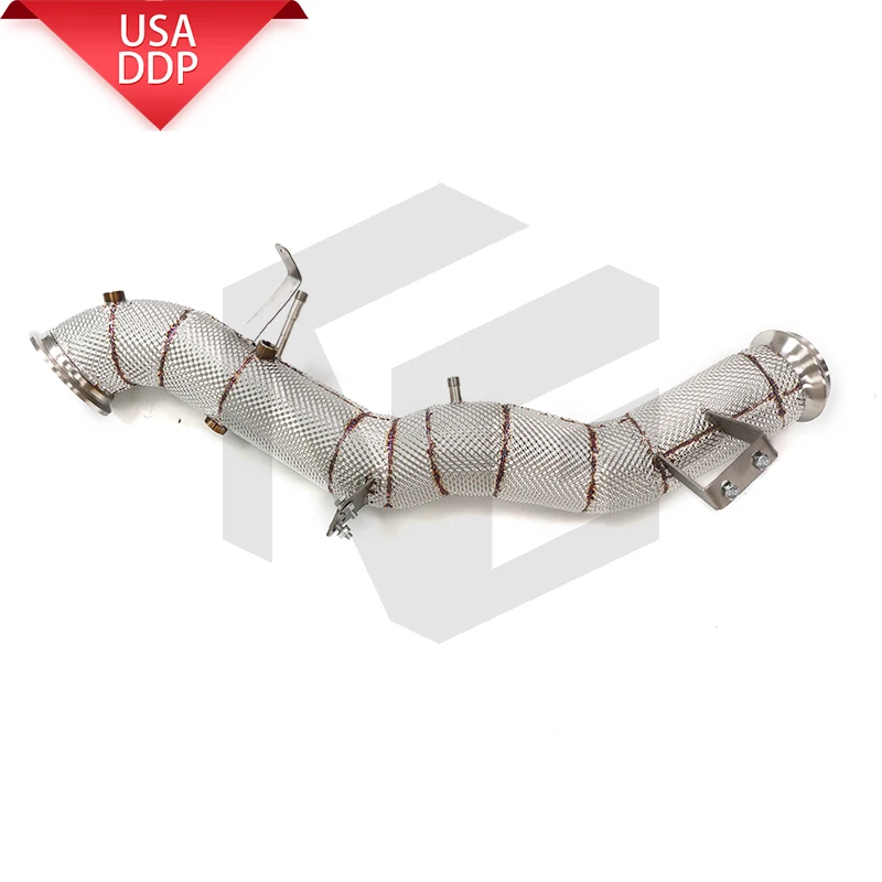 

ING for Mercedes Benz GLC43 2.0T 2024+ Engine Header Tube Exhaust Catalytic Downpipe Performance