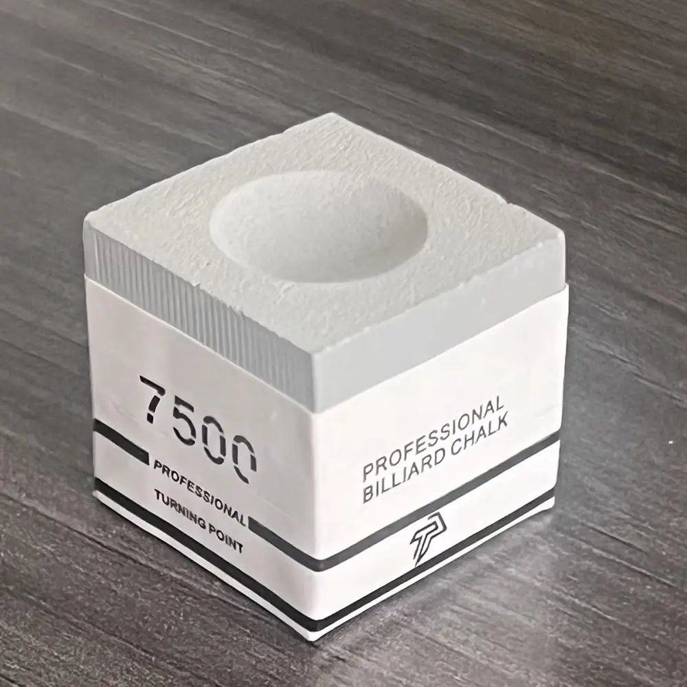 Square TP7500 Billardkreide Rosa/Grau Rutschfeste Snooker Neutral Pool Kreide Feines Pulver Billard Pool Kreide Billard Zubehör – Detail 9
