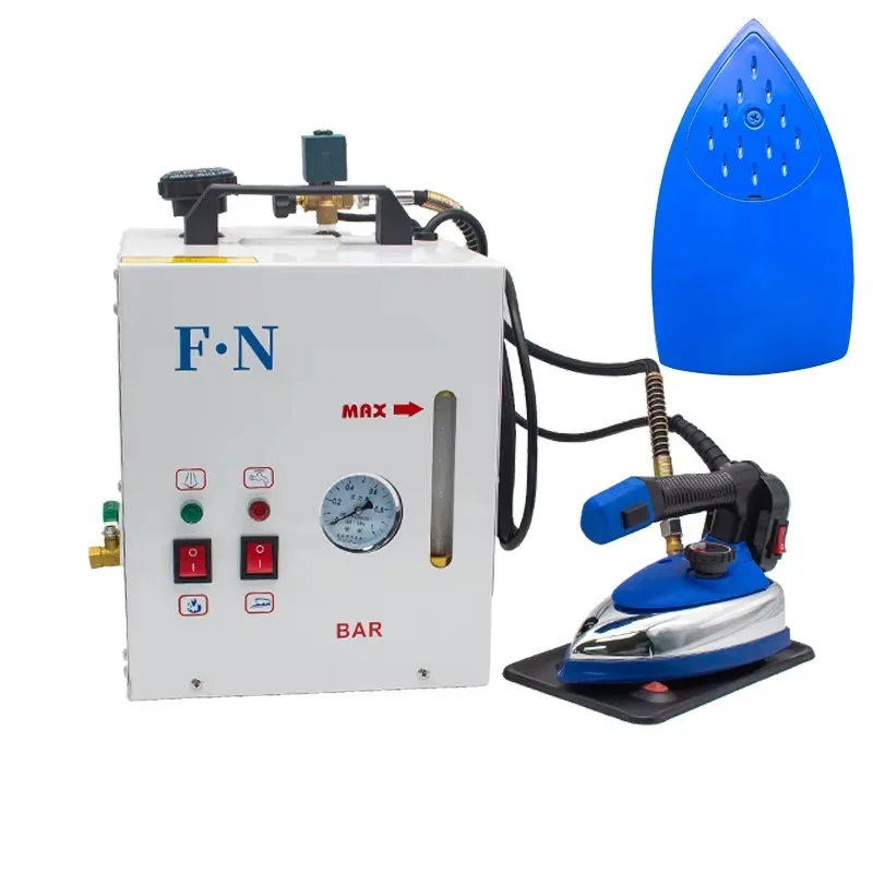 Steam Iron High Power Twice Pressurized Small Full Steam Boiler Dry Cleaning Curtain Clothing Store