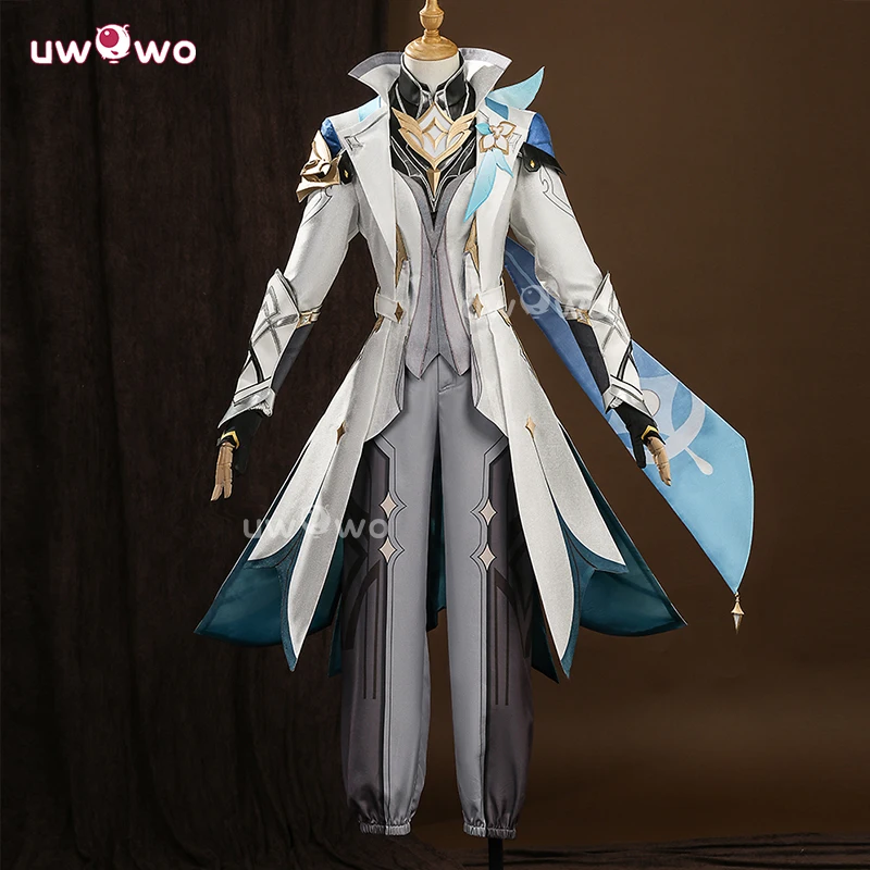 

UWOWO Collab Series:Genshin Imapct Aether Traveler Skin As Heaven and Earth Are Made Anew Male Cosplay Costume Halloween Costume