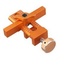 2 In 1 Woodworking Cabinet Door Mounting Positioner Clamp Adjustable Aluminium Alloy Cabinet Door Mounting Installation Tools