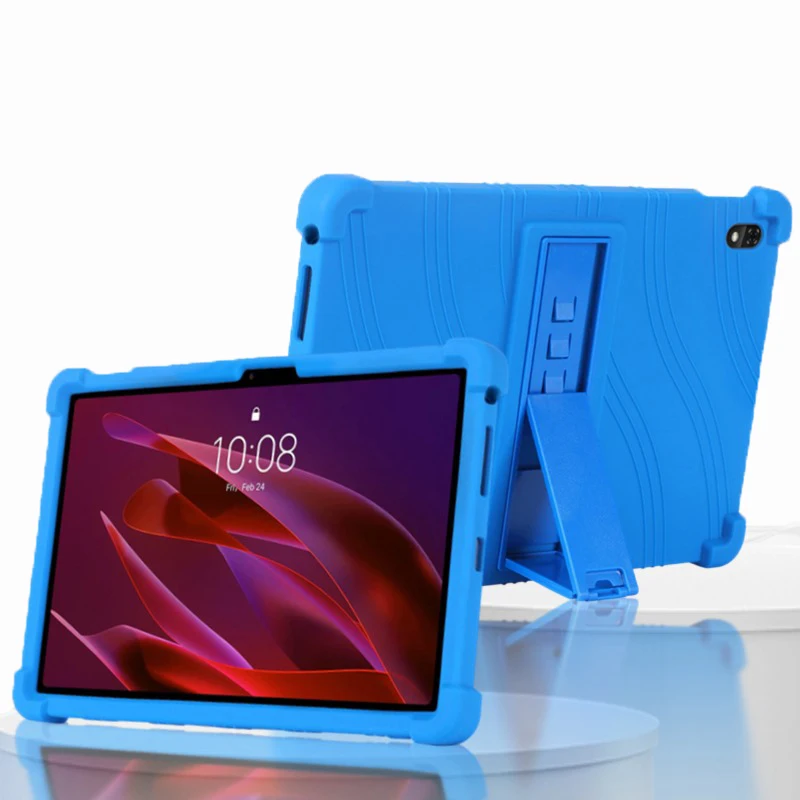 

Funda Case For Lenovo ThinkTab X11 Gen 1 10.95 Inch TB353FU Tablet Shockproof Silicone Holder Stand Sticker Cover Skin Pouch