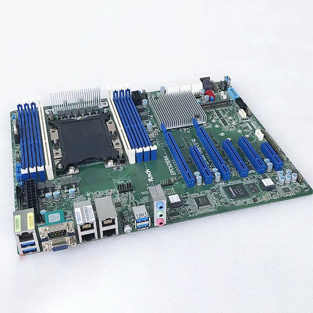 EP2C621D8A For ASRock Single-server Mainboard LGA3647C621 Supports Remote Access