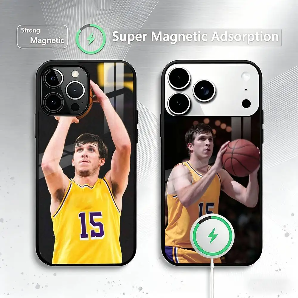

Sports Basketball A-Austin Reaves Phone Case For iPhone17,16,15,14,13,12,11 Plus,Pro Magnetic with Magsafe Wireless Charging