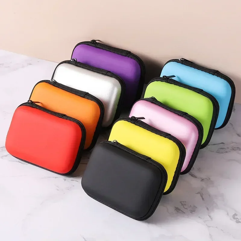 Tragbare Reise-Kabelorganizer-Tasche mit Reißverschluss für Kopfhörer und diverse Ladezubehörteile – Detail 6