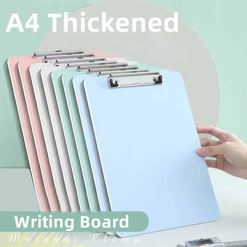 A4 Folder Writing Board Memo Student School Office Stationery Multiple Colors