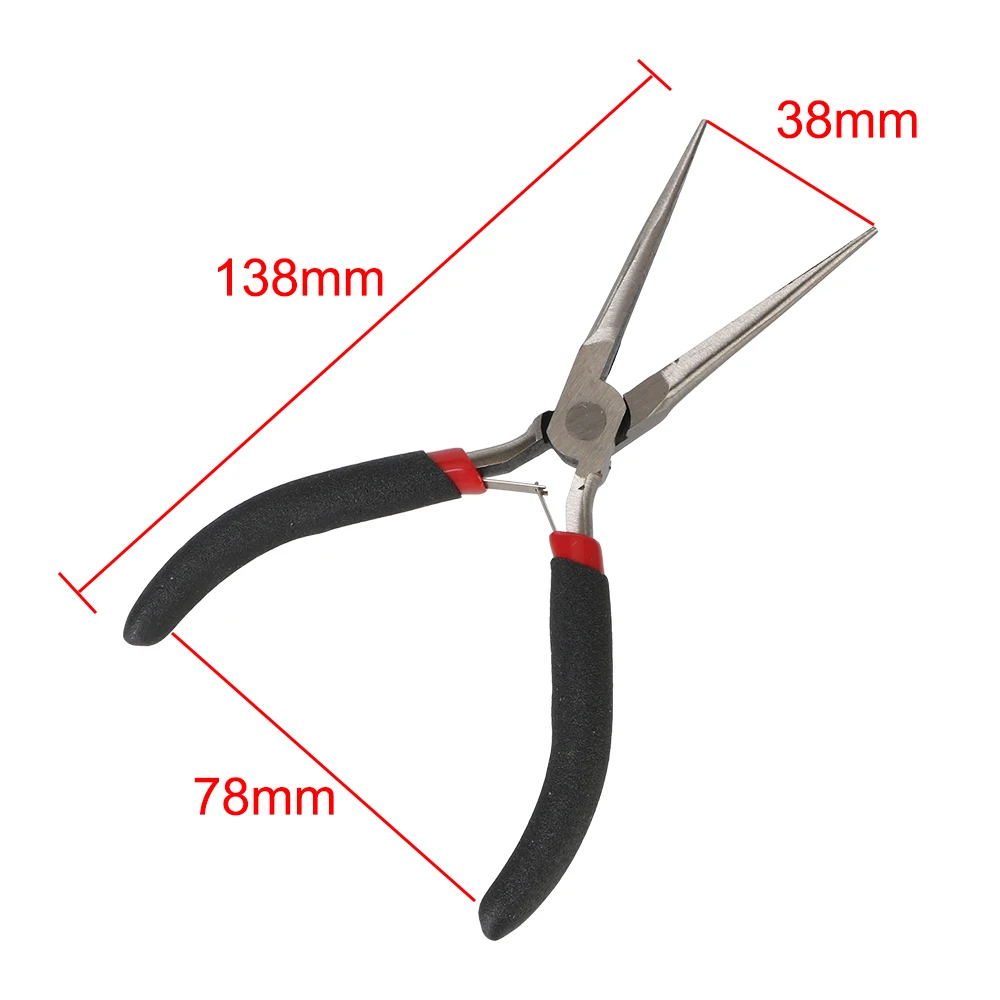 DIYWORK Needle Nose Plier Forceps Repair Hand Tool Long Nose Plier Multi tool