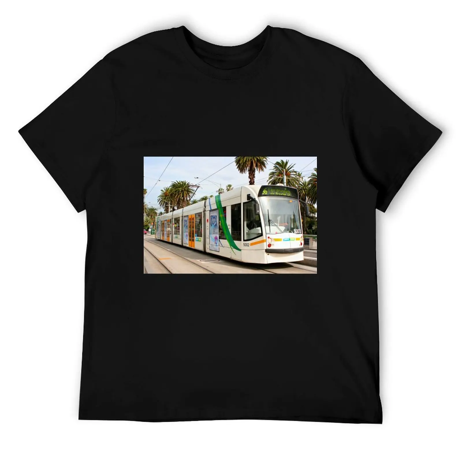

Melbourne city tram, Victoria, Australia 4 T-Shirt printed t shirts for man man graphic t shirt T-Shirt
