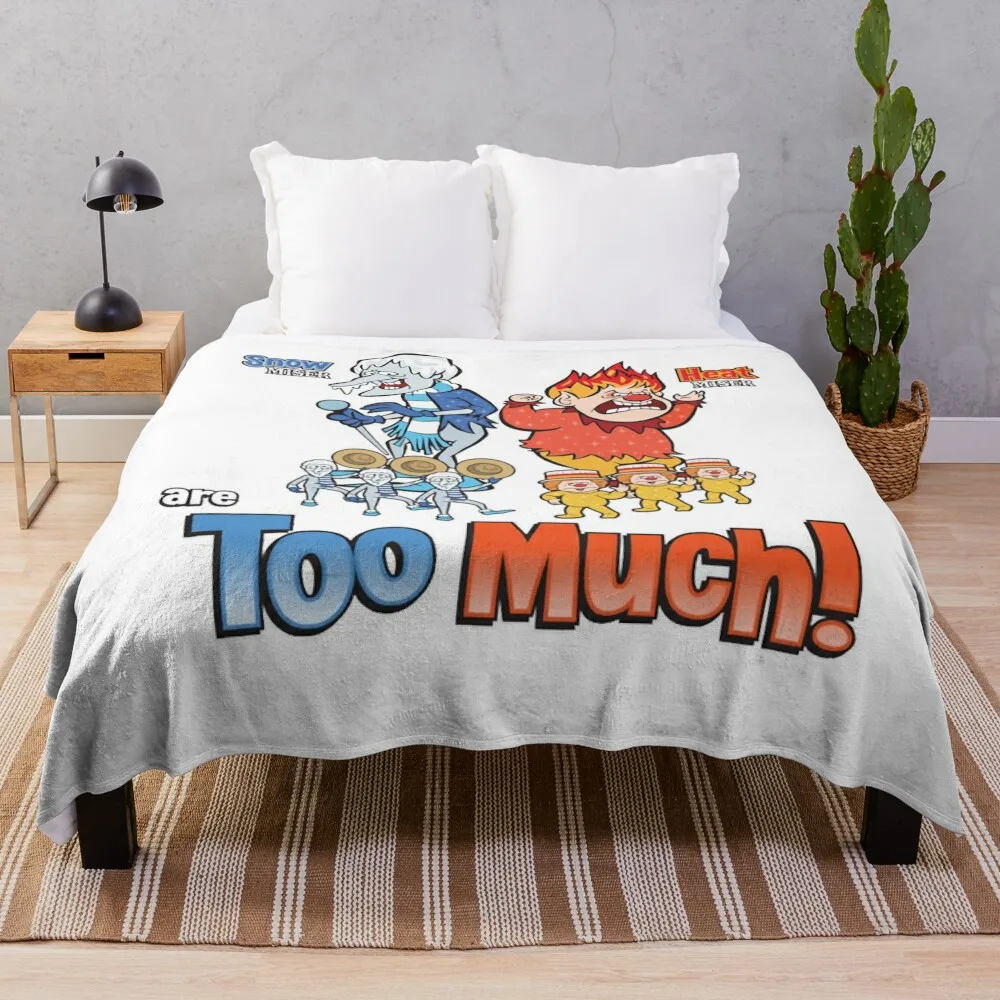 Miser Brothers - Too Much! Classic Throw Blanket Summer Beddings Shaggy Blankets Sofas Of Decoration Vintage Blankets