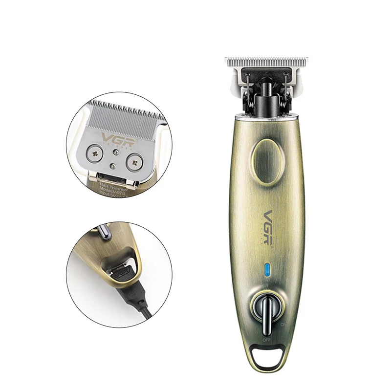 Salon Hair Cut Machine Cordless Rechargeable Professional Hair Clipper For Men 1-5mm