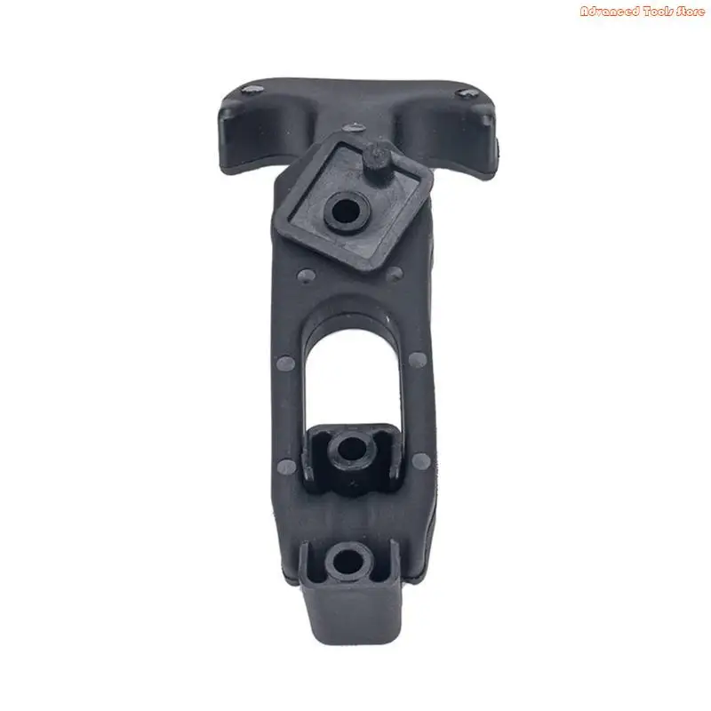 2Pcs/set T-handle Buckle Elastic Rubber T-handle Hasp Draw for Latch with Brackets for Rvs Trailers Tool Boxes Cooling B W91B