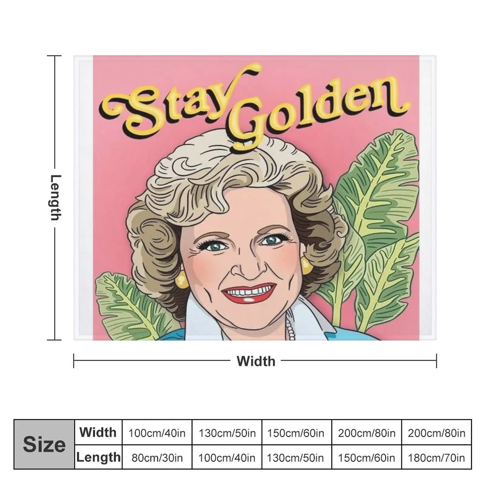 Stay Golden Girls Throw Blanket christmas decoration Luxury St funny gift Blankets