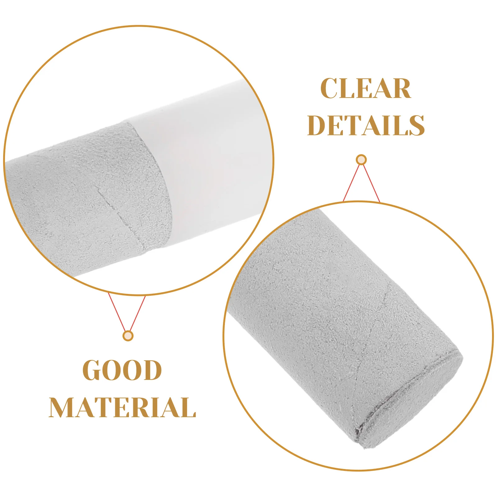 

1 set Crystal Singing Bowl Striker Rod Acrylic Mallet White Circle Meditation Yoga Sound Playing Lightweight Portable Gifts