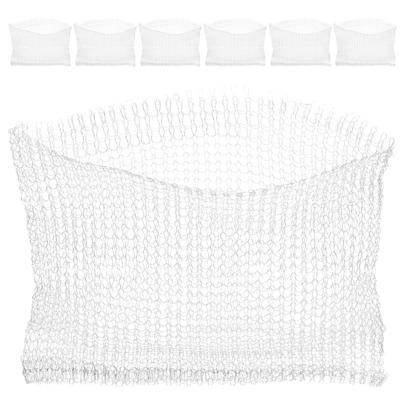 7Pcs Stainless Guard Baskets Wire Mesh Plant Protector Tubers Vegetables Anti-Gopher Vole Proof Root Wire Protection
