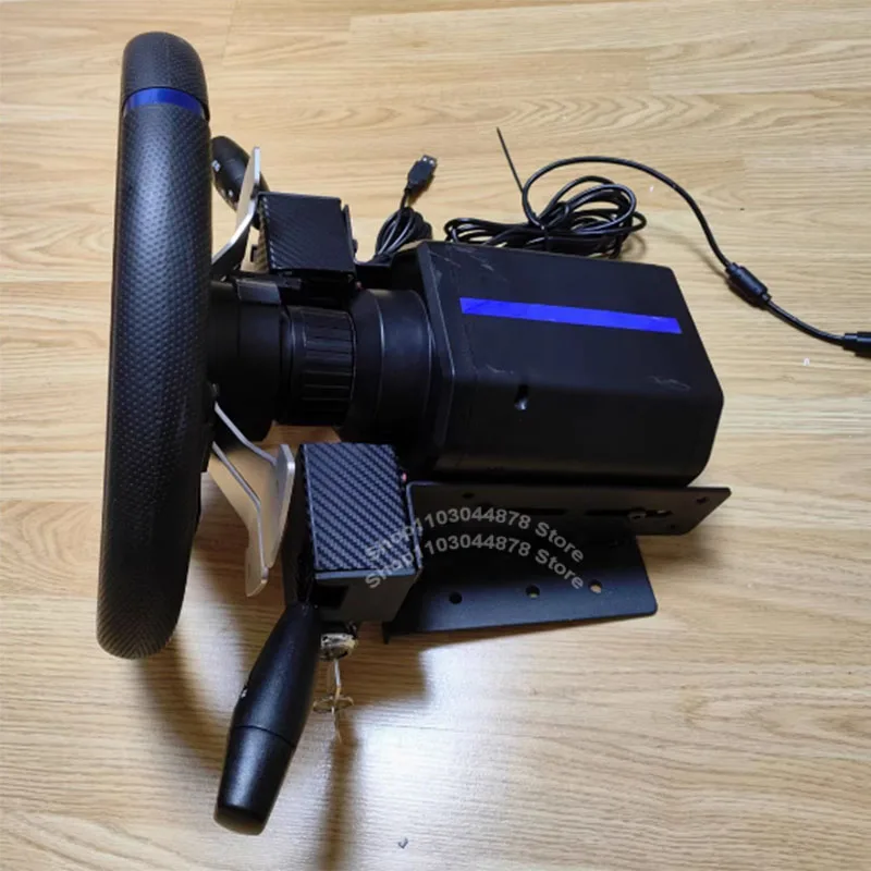 سباق محاكاة عجلة القيادة مفتاح بدء بدوره إشارة ممسحة محول ل PXN V10 V99 ل ETS2 #3