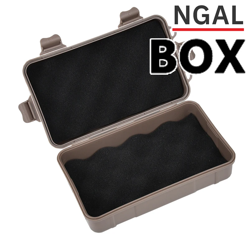 Protective box for storing NGAL tactical visible light module 2.5 mm plug interface remote control pressure switch tactical