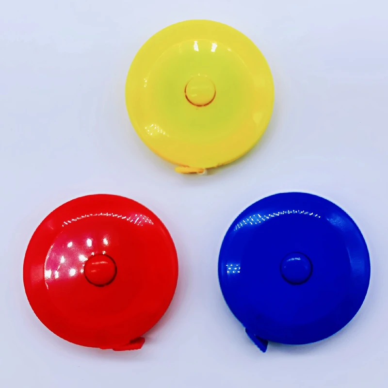 Retractable Dual Sided Tape Measure, Measuring for Body Fabric Sewing, Tailor Cloth, Knitting Craft Measurements, Retractable