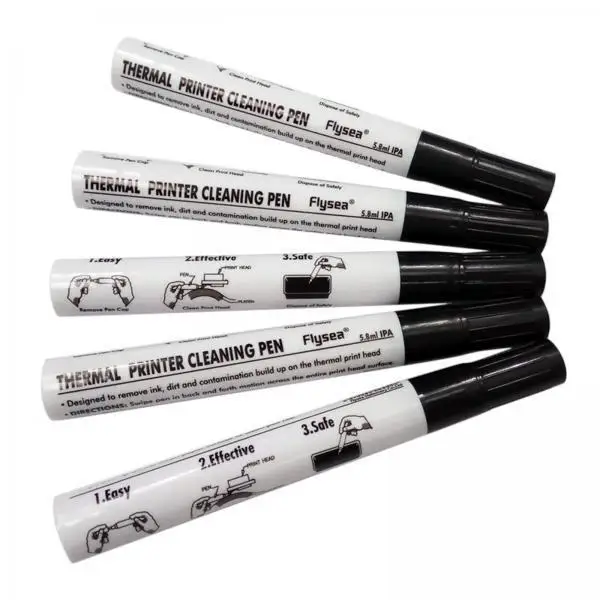 Receipt Printer Maintenance Pack Thermal Printhead Decontamination for Credit Label Register