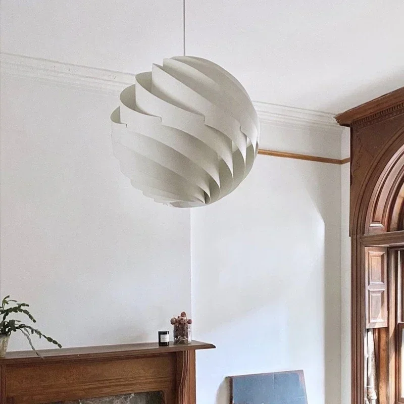 Whirlpool art chandelier dining room light bedroom light Nordic designer creative decorative