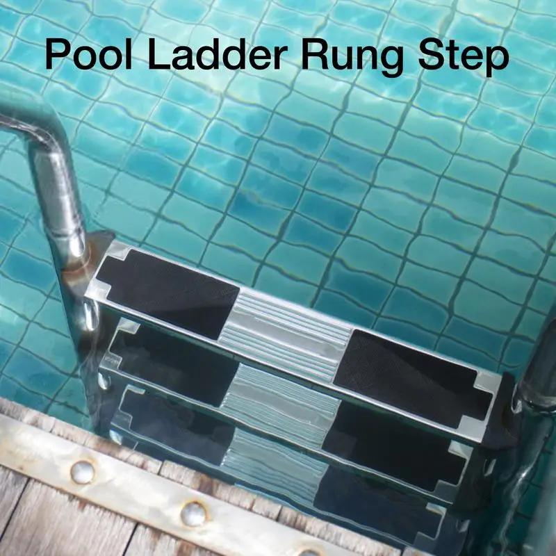 

Pool Ladder Steps Stainless Steel Swimming Pool Ladder Rung Steps Heavy-Duty Molded Ladders Pedal Accessory for Most Ladders