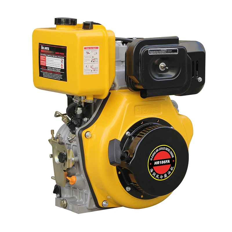 

HR186FAE 6KW Oil Pump Electric Start Keyway Shaft Solenoid Valve Emission Standard Euro 5 Core Components Engine Bearing