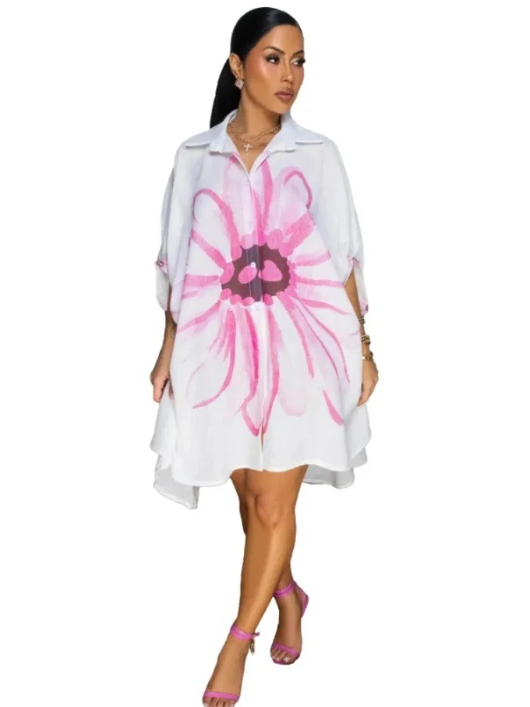 

Elegant African Dresses For Women 2025 Dashiki Summer Autumn Mini Dress Ladies Traditional African Clothing Fairy Dreaes