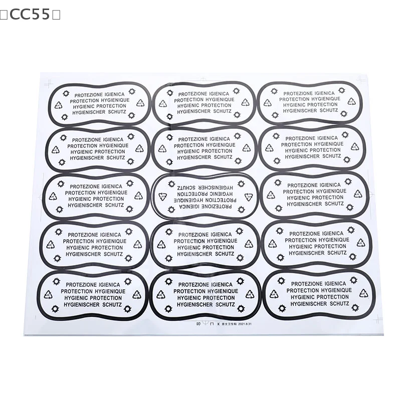 

らCC55 pratique75 шт./5 листов гигиеническая этикетка прозрачная лента купальники нижнее белье бикини примеро к этикетке наклейки аксессуары для нижнего белья