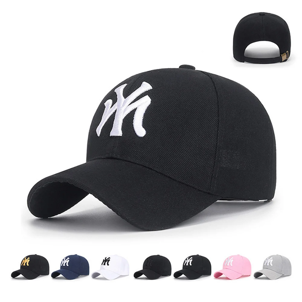 Casquette de Baseball avec lettres brodées pour hommes et femmes, chapeau de soleil décontracté, Hip-hop, printemps et automne