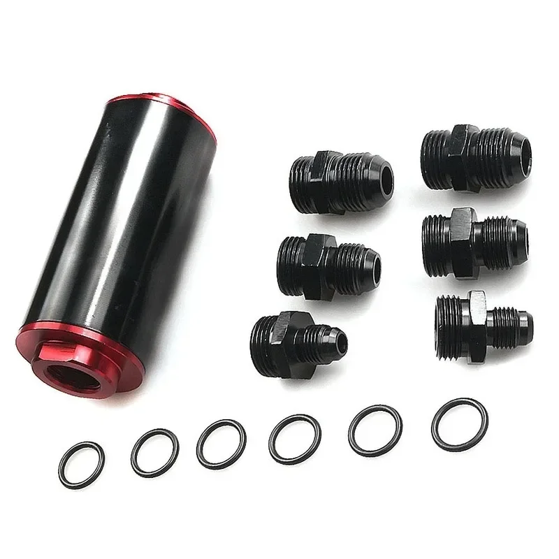 1Set Car Universally Aluminium Accessories 50MM Oil Fuel Filter Oil Cartridge Filter Diesel  Jig Solvent Trap Adapter images - 6