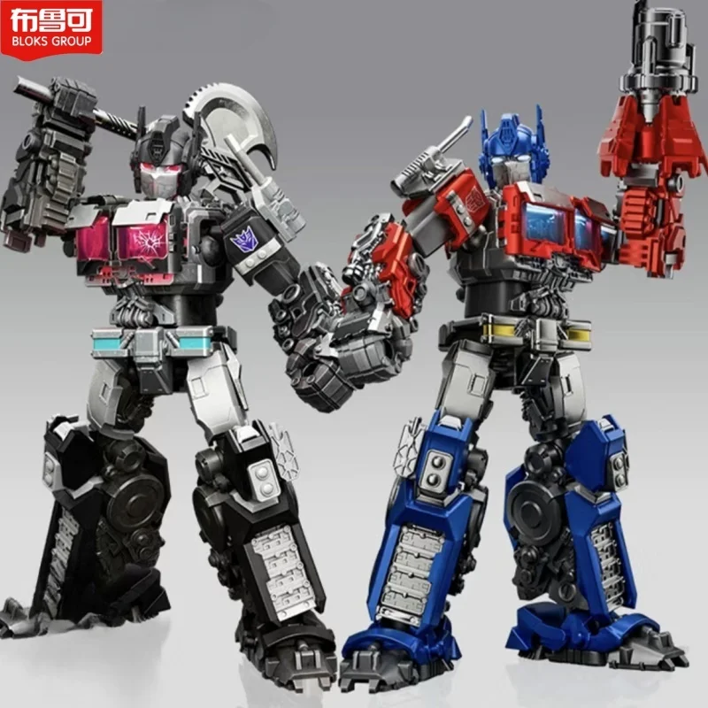 

Hot Blokees Transformers Movie One Peripherals Optimus Prime Bumblebee Arcee Nemesis Prime Model Doll Action Figure Birthday Toy