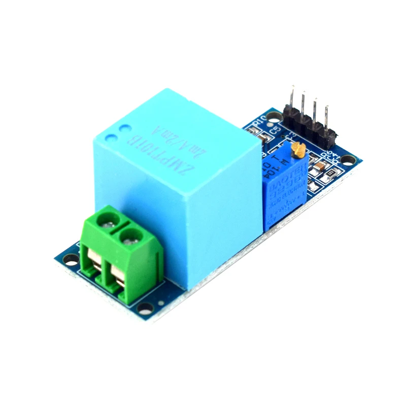 ZMPT101B مستشعر جهد إخراج التيار المتردد أحادي الاتجاه لوحدة محول الجهد النشط أحادي الطور لاردوينو ميجا zmpt101b 2mA