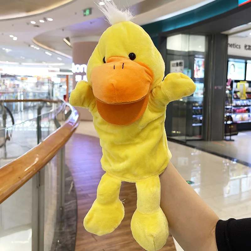 Full Body Open Mouth Animal Hand Doll Duck Large Children's Parent Child Early Education Gloves Kindergarten Performance P11