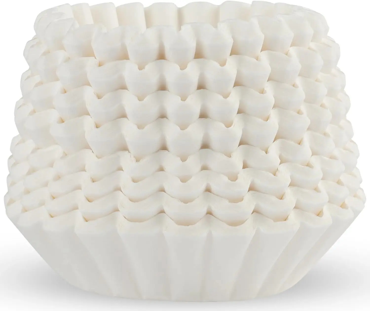 400 Unbleached Basket Coffee Filters for 4-6 Cup Makers, 6.88