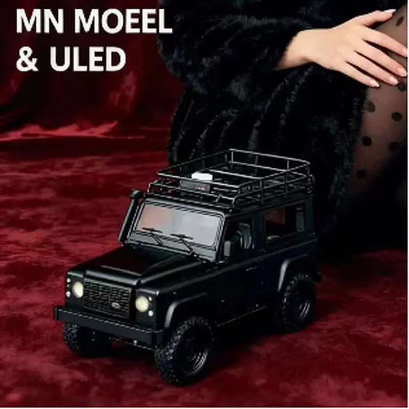 MN-99S 1/12 Scale Limited Black 4WD Off-Road RC Crawler RTR Simulation Model Toy