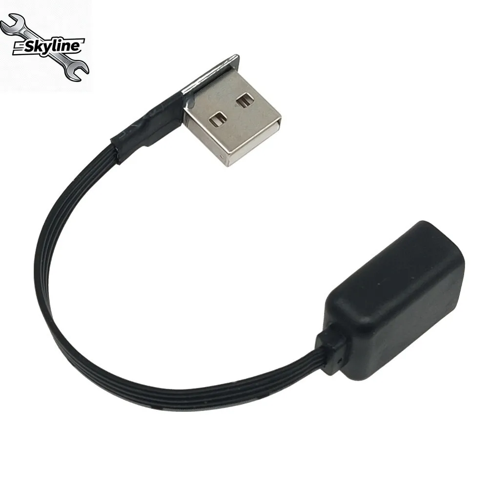USB for Lexus es ultra-flat elbow data cable Hidden typeCar PIay flat cable