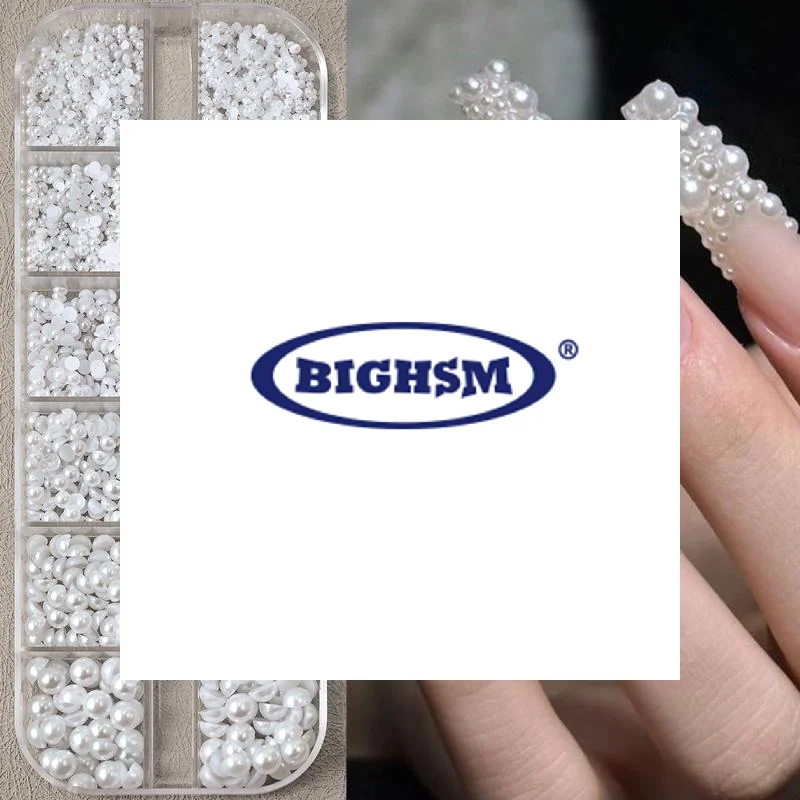 12 rejillas de perlas de fondo plano mezcladas, diamantes de imitación semicirculares, decoración de uñas 3D, joyería para uñas, abalorio para manicura artística