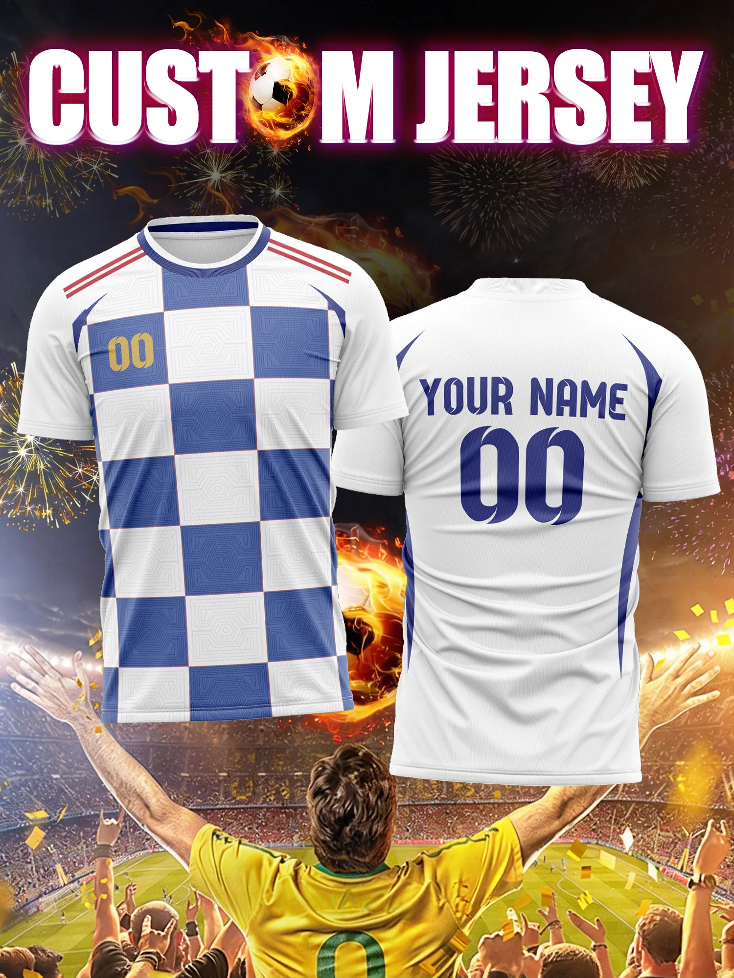 

Футбольная форма с индивидуальным номером и именем, простой базовый комплект для малышей, дышащая и приятная для кожи детская футбольная одежда