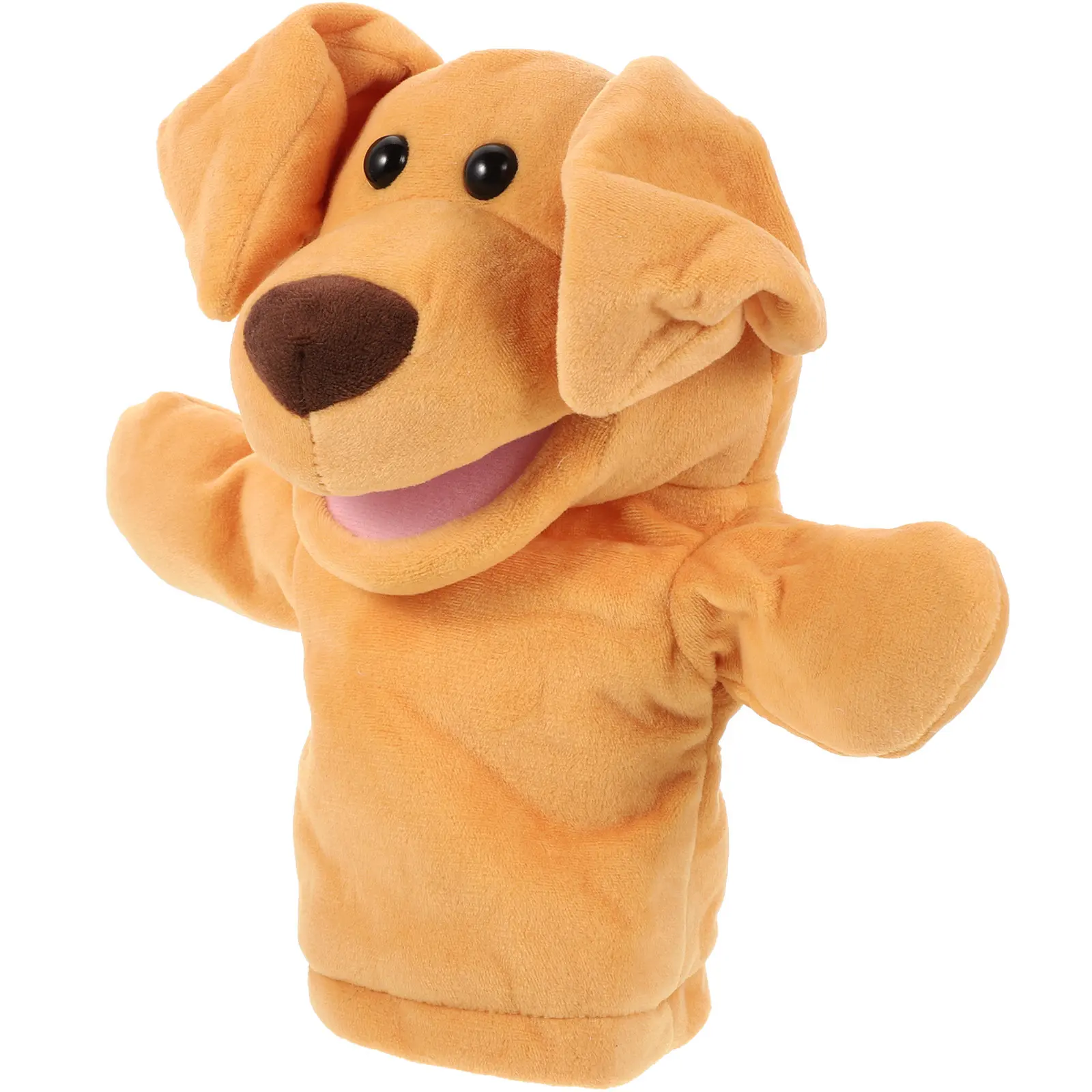 

Кукла-перчатка в виде собаки, образ животного, для обучения, театра, рассказывания историй, мультяшные детские куклы для малышей, куклы-перчатки для взрослых