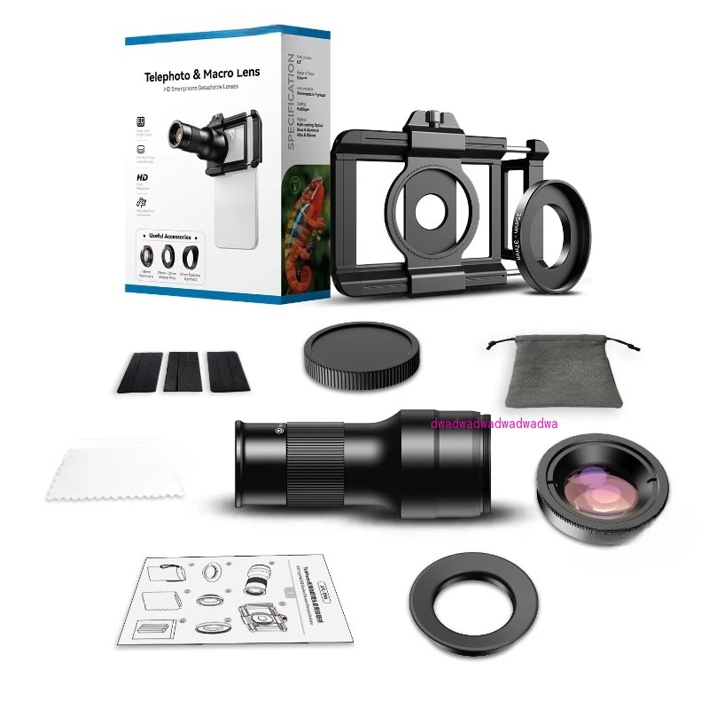 

Outdoor shooting with external mobile phone telephoto macro lens tm6x monoculars