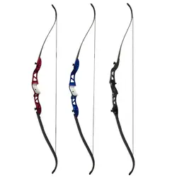 F155 training bow66'' Aluminium Recurve Bows 22-38lbs Archery Recurve Bows with Metal Riser