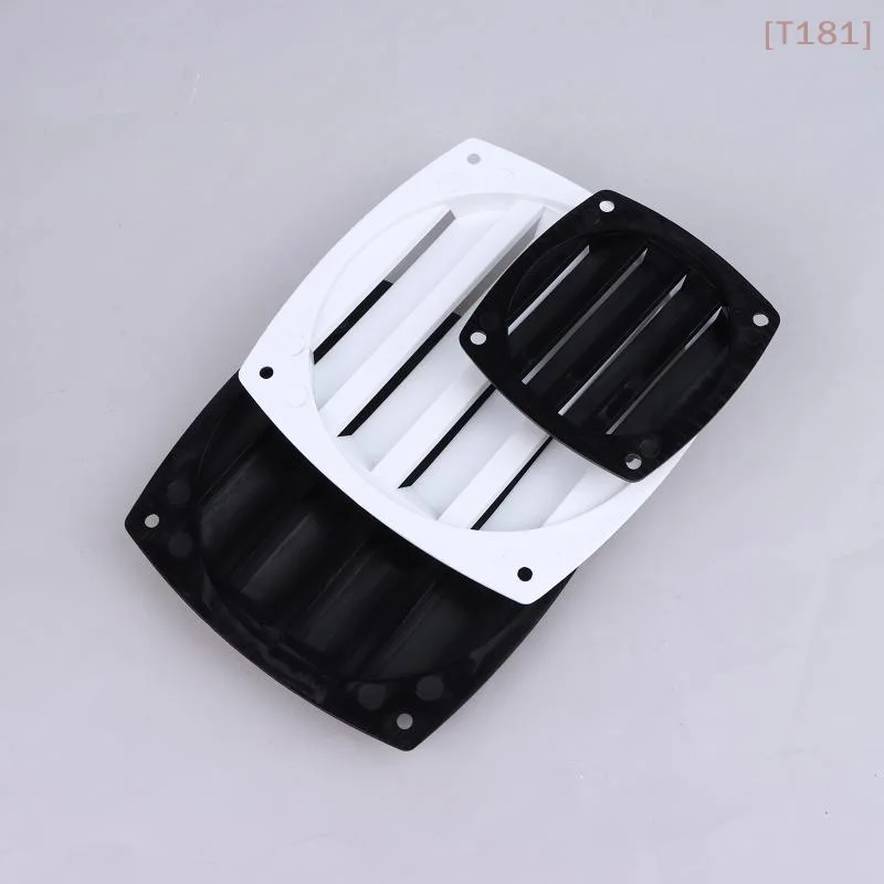 [E] 1Pcs Boat Louvered Vent Replace Square Air Vent Grill Ventilation Ducting Cover Outlet Vent For Marine RV