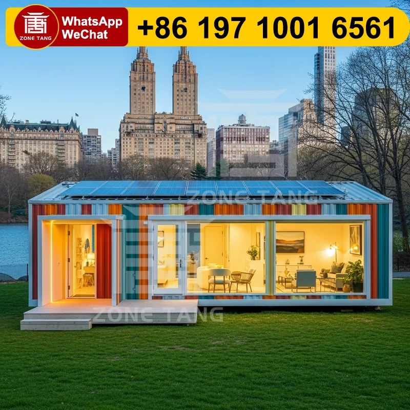 

Energy Efficient Mobile Home Prebuilt Homes Manufacturer Flat Pack House Custom Interiors Fireproof Durable Off Grid Repairable