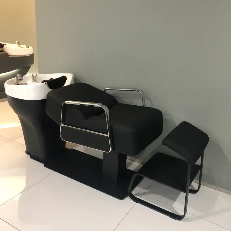 

Shampoo Chair For Hair Salon Washbasins Spa Machine Beauty Basin Stand Headspa Massage Table Water Living Room Equipment Washing