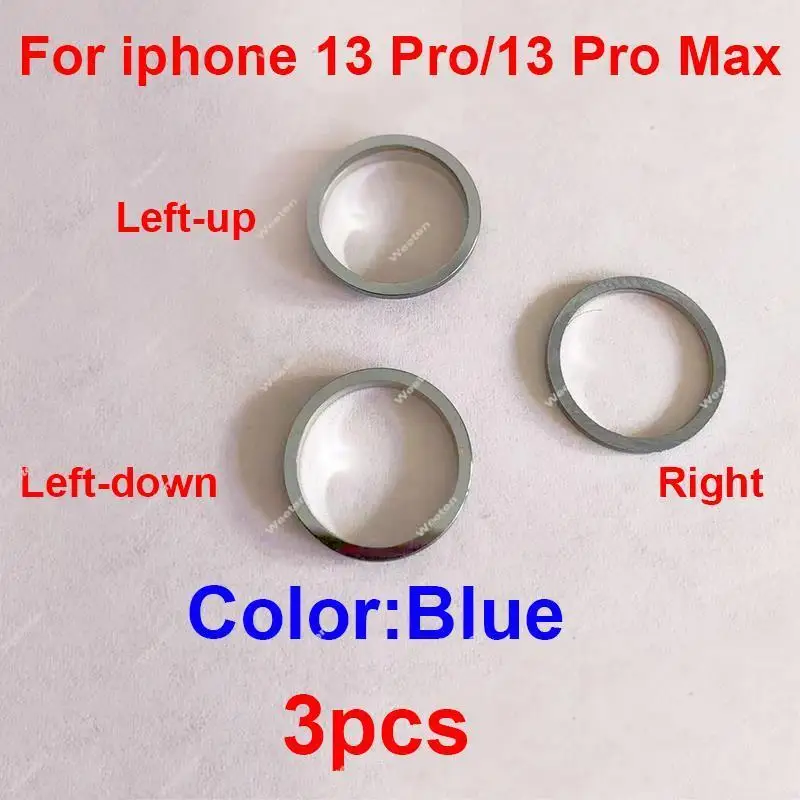 الخلفية الخلفية عدسة الكاميرا قوس حلقة معدنية الحافة آيفون 13 13Mini 13Pro 13Pro ماكس حلقة الكاميرا غطاء إطاري الحافة الوفير أجزاء