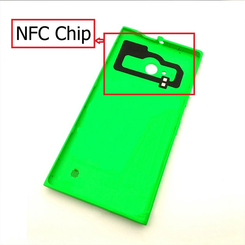 Genuine Back Rear Cover For Nokia 730 735 Battery Housing Case For Lumia Nokia 735 730 Case Without Logo + 1pc Film for free