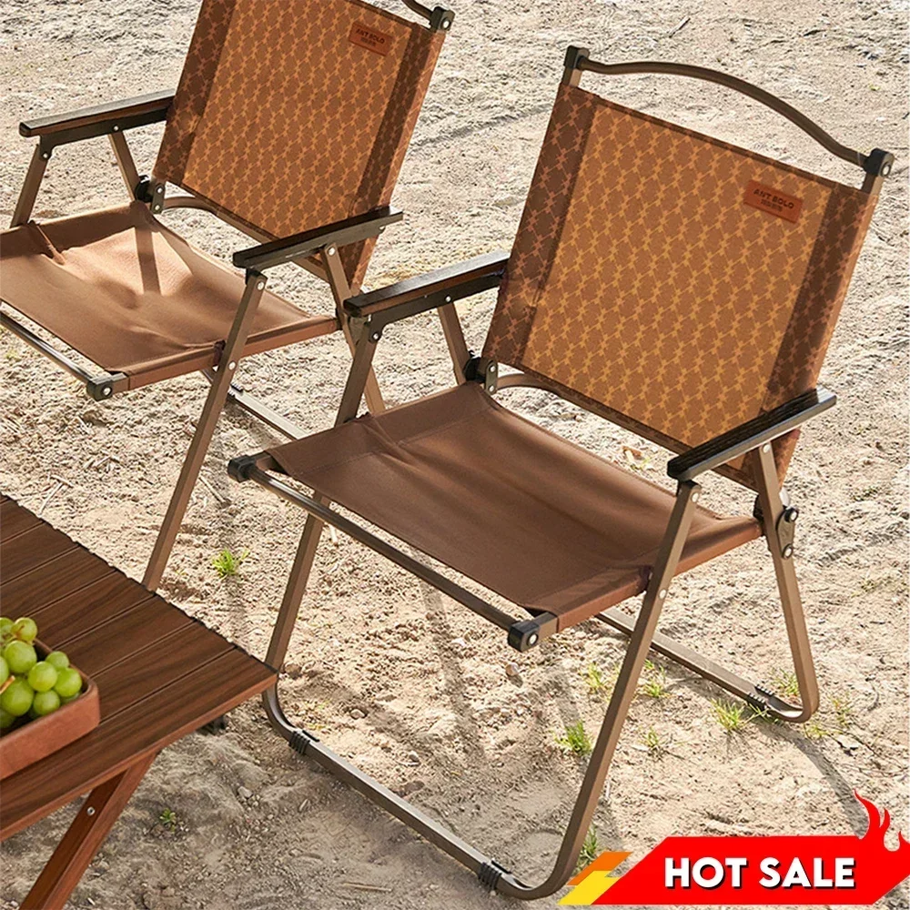 

Camping Foldable Kermit Chair Outdoor Relax Backrest 115° Ergonomics Beach Kermit Chair Lightweight Portable BBQ Fishing Chair