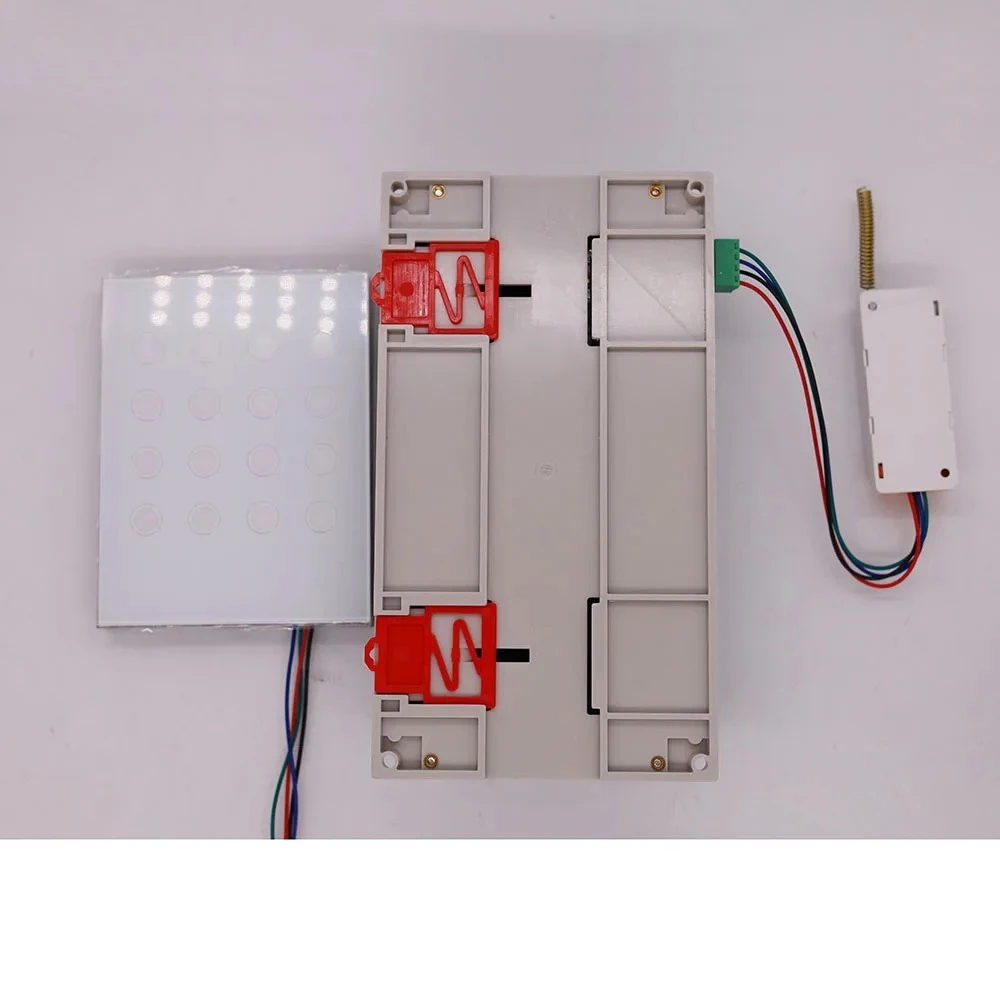 Din لوحة التتابع التحكم عن بعد 16 قناة وحدة الإخراج نسخة اللمس وحدة تحكم التتابع