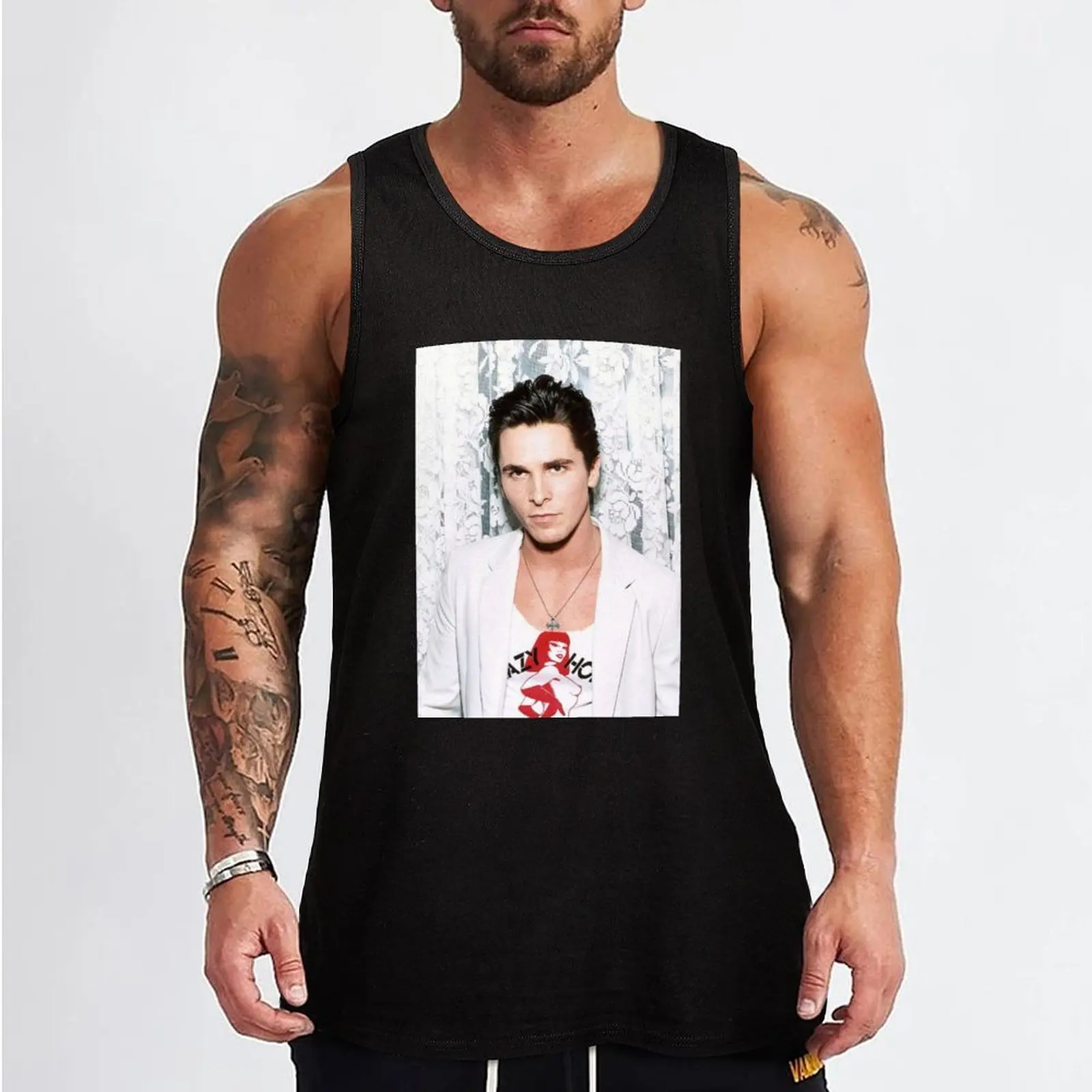 christian bale Tank Top t-shirt for men Men's t-shirts Vests