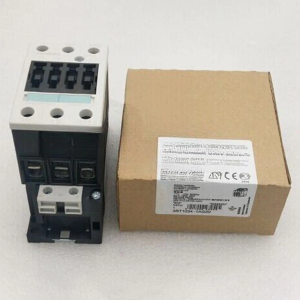 For Siemens 3RT1034-1AG20 32A 15kW 110V AC 50/60Hz 3-pole Contactor Module in Box